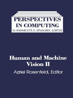 cover image of Human and Machine Vision II